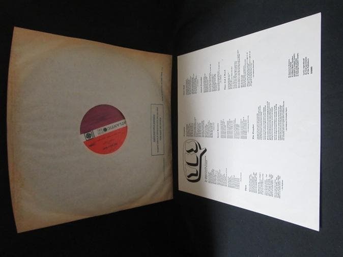 YES★Time And A Word UK Atlantic Red/Maro