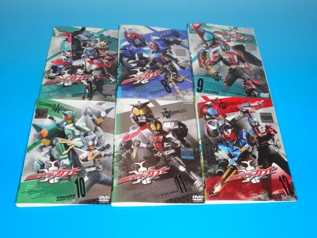 DVD 仮面ライダーカブト 12巻 全巻 レンタル