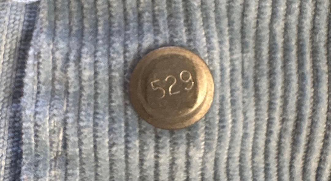 早い者勝！美品 70s Levi's 70505 コーデュロイ サックスブルー