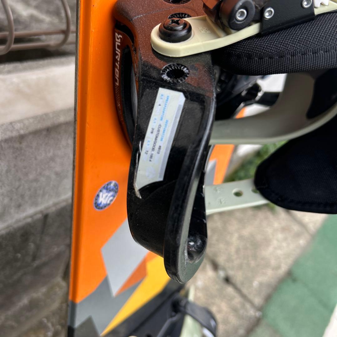 BURTON バートン Clash スノーボード　ケース付き