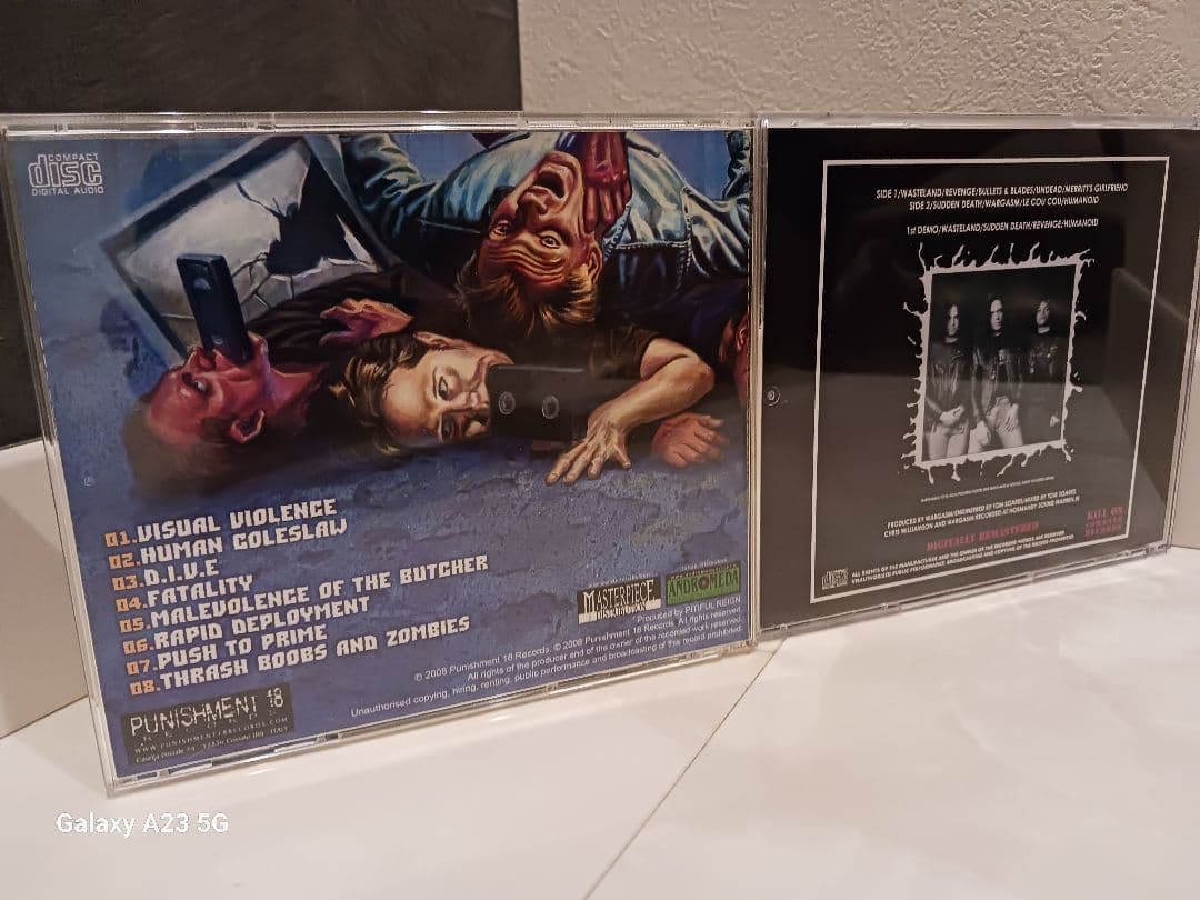 【美品廃盤2枚】スラッシュメタル PITIFUL REIGN WARGASM