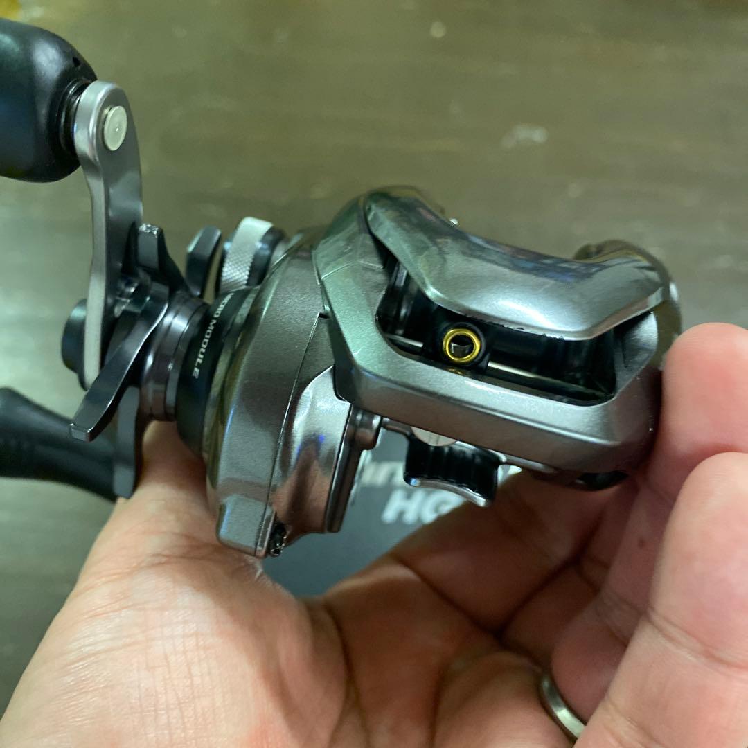 シマノ(SHIMANO) ベイトリール 15 メタニウム DC HG右 キズあり
