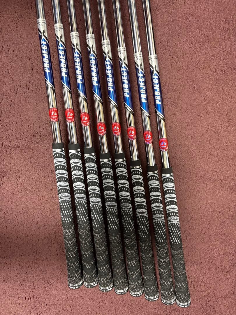 TaylorMade P7MB アイアン　8本 プロジェクトX 5.5 美品