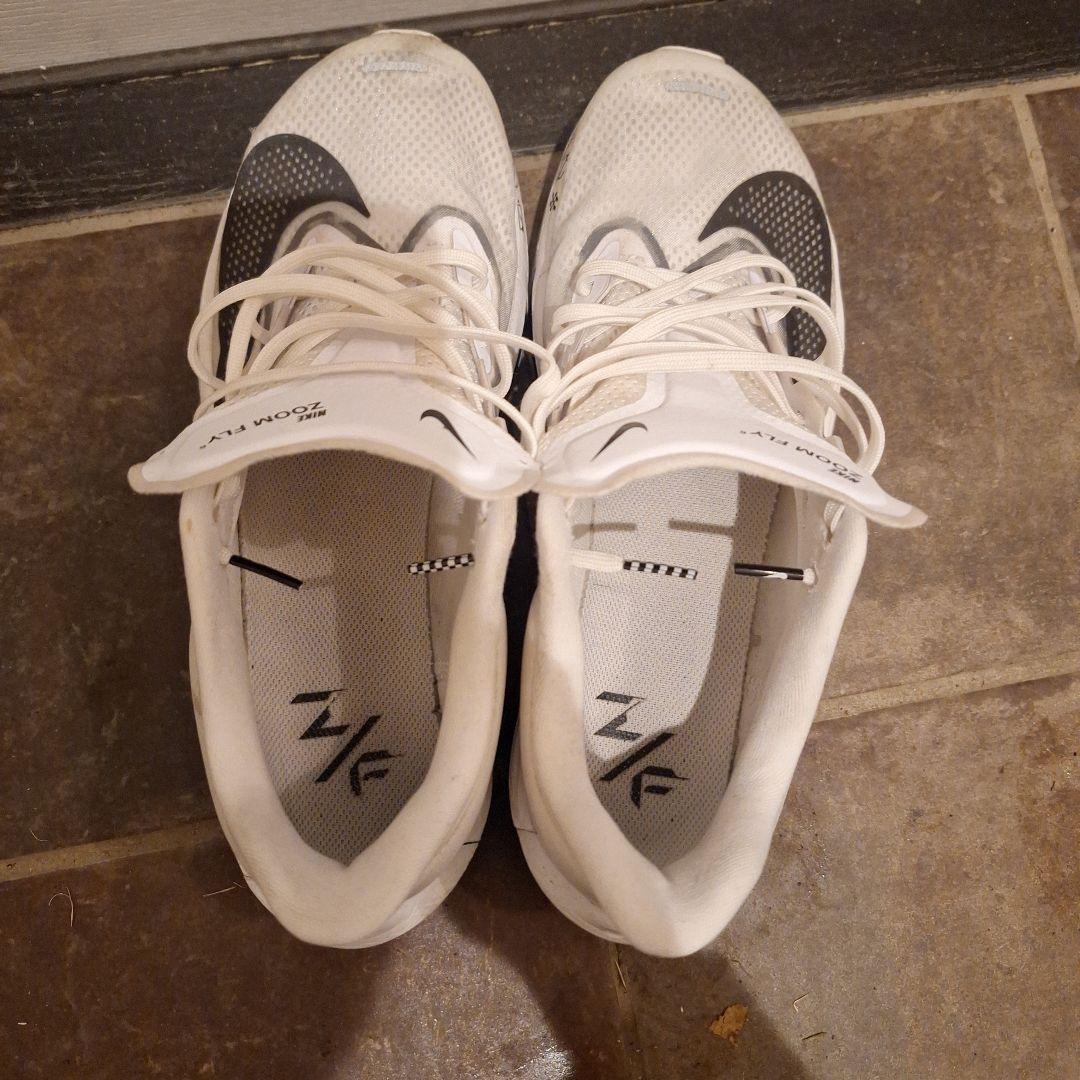 Nike Zoom Fly ホワイト/ブラック　27.5センチ
