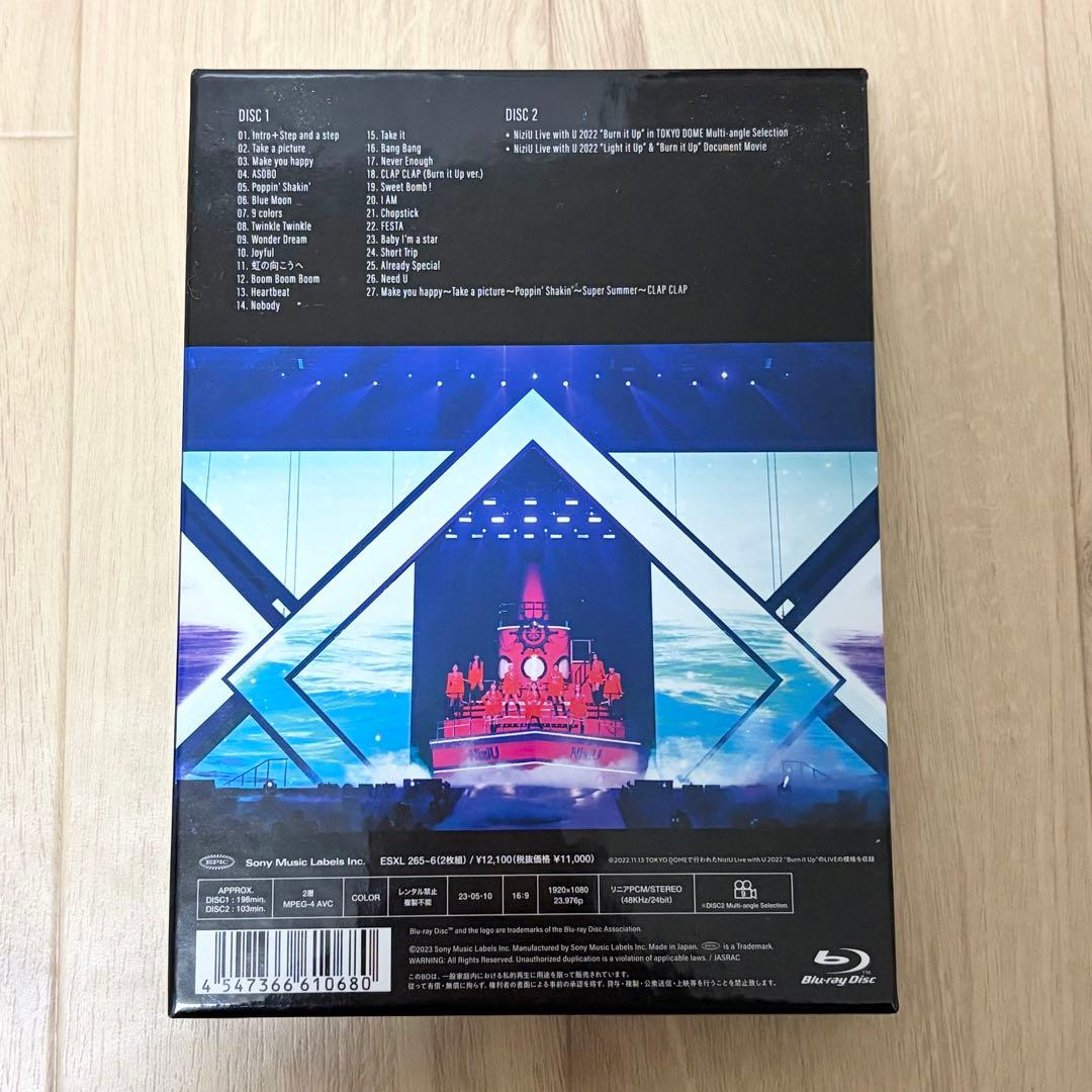 K-POP・アジア NiziU Burn it UP 2022 Blu-ray