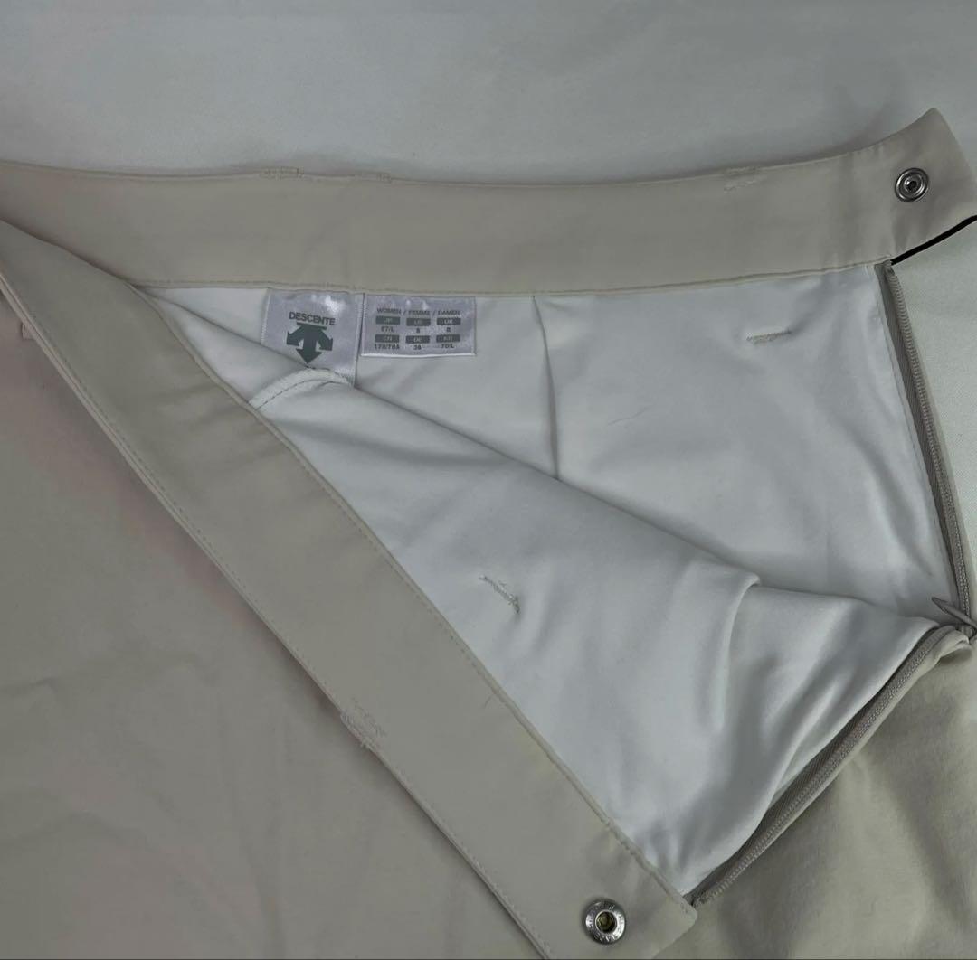 【美品】DESCENTE デサントゴルフスカートＬ