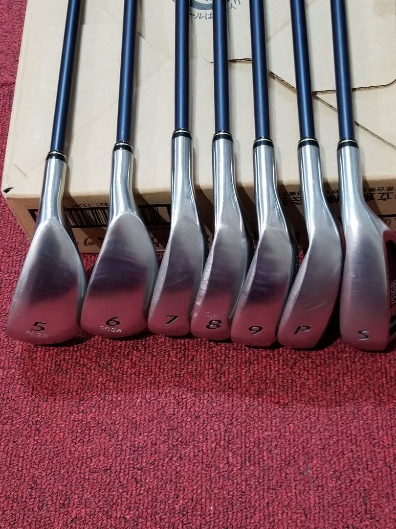 PRGR CT-508 レディース 、ジュニア、シニア アイアンセット 7本