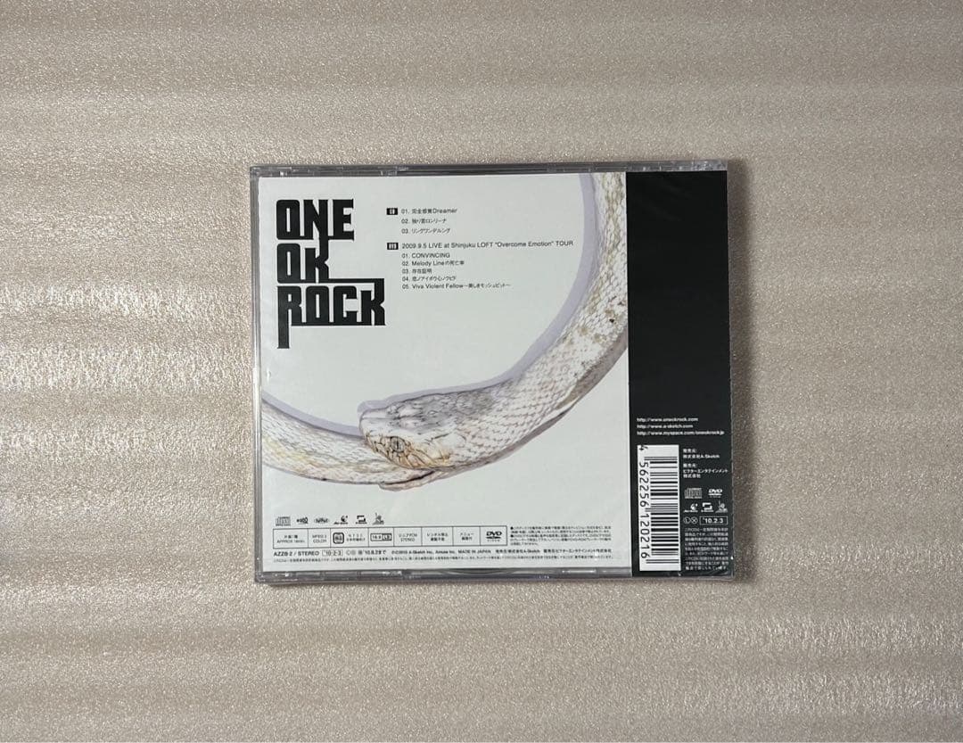 新品　未開封　ONE OK ROCK 完全感覚Dreamer 初回限定盤