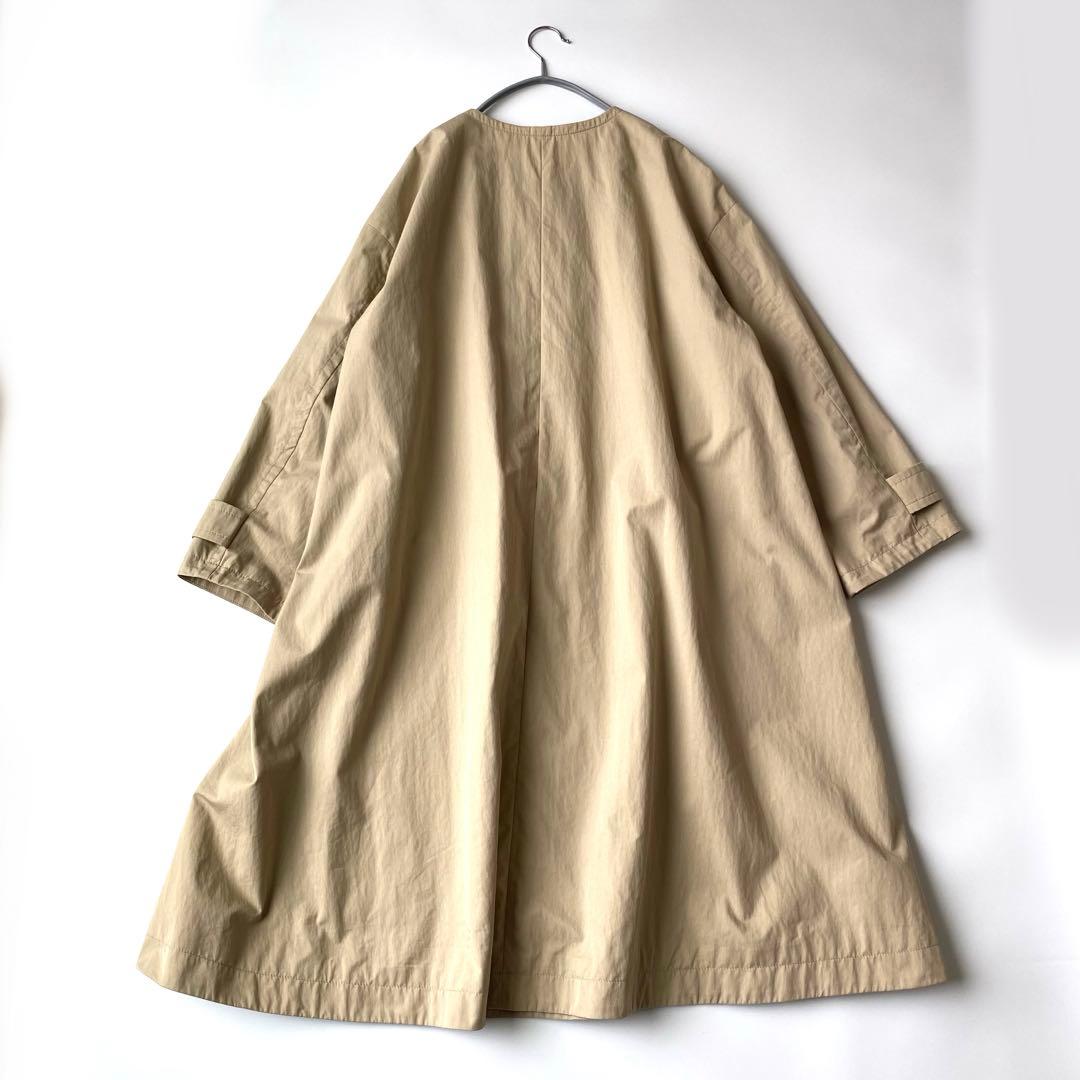 定番✨ジャーナルスタンダード　コットンナイロンギャバフレアコート ゆったり