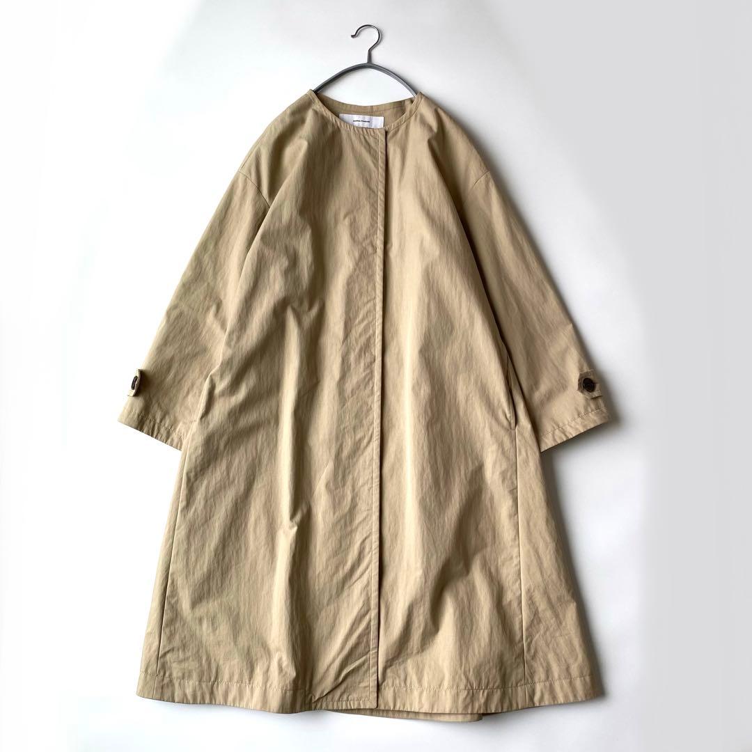 定番✨ジャーナルスタンダード　コットンナイロンギャバフレアコート ゆったり