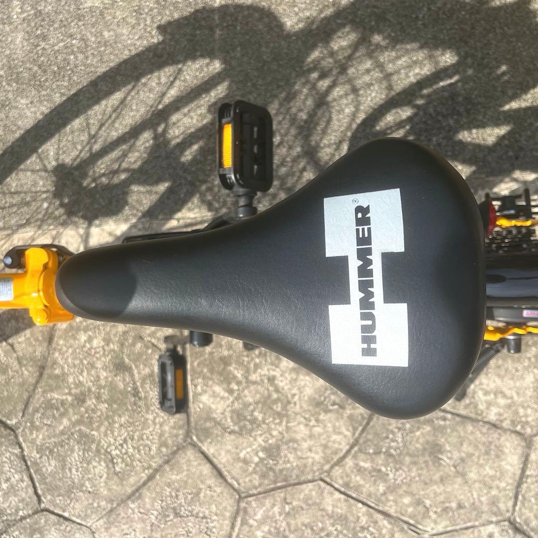 値下げ⭕️美品！<HUMMER> ハマー 折りたたみ自転車
