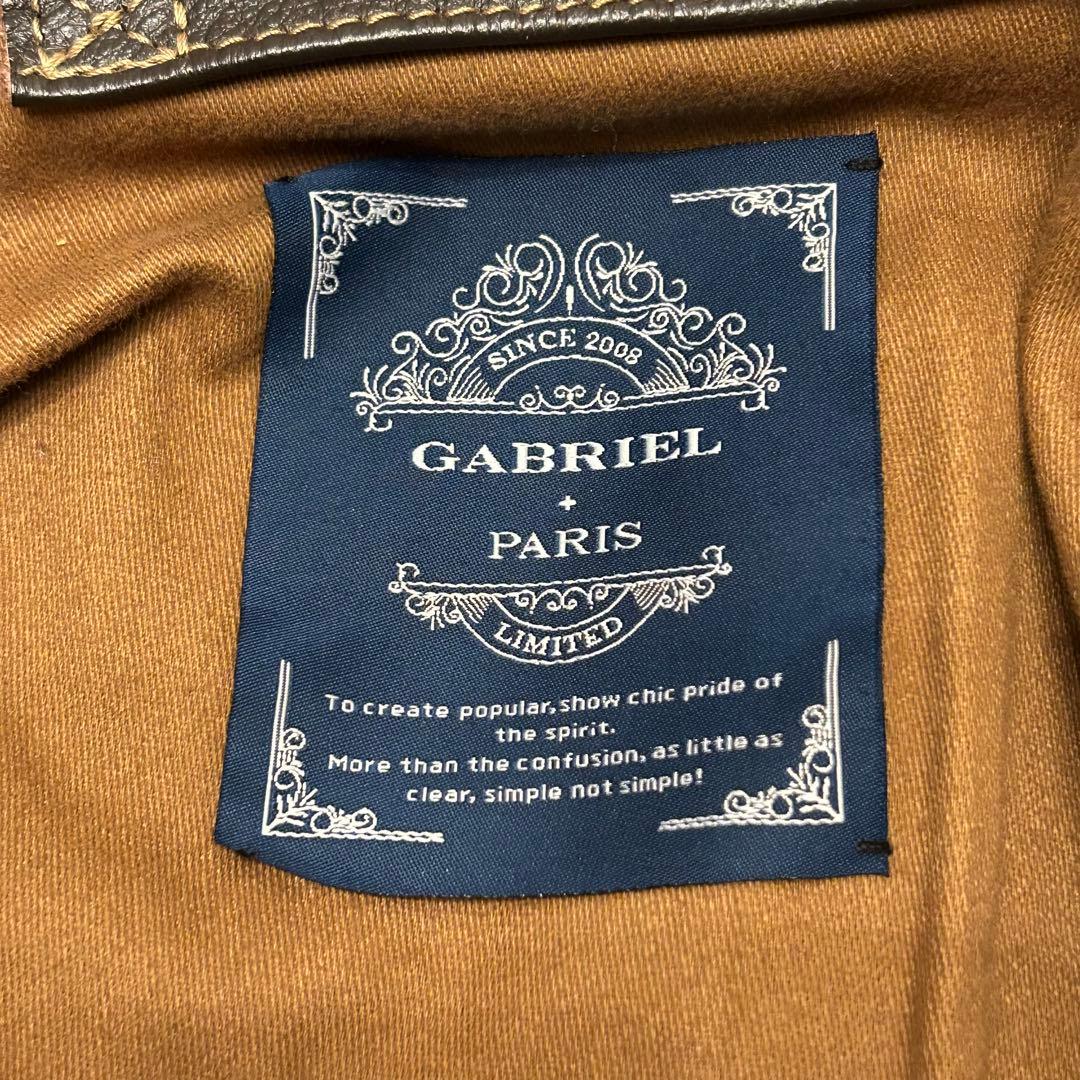 【美品】GABRIEL Paris A-2 フライトジャケット　XL G-1短丈