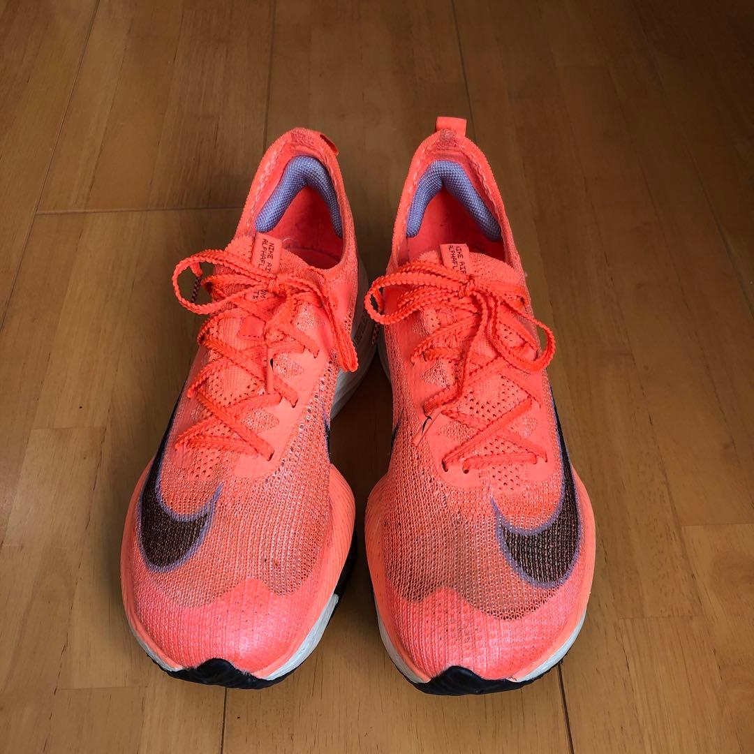美品！　NIKE AIR ZOOM ALPHAFLY NEXT% 25㎝