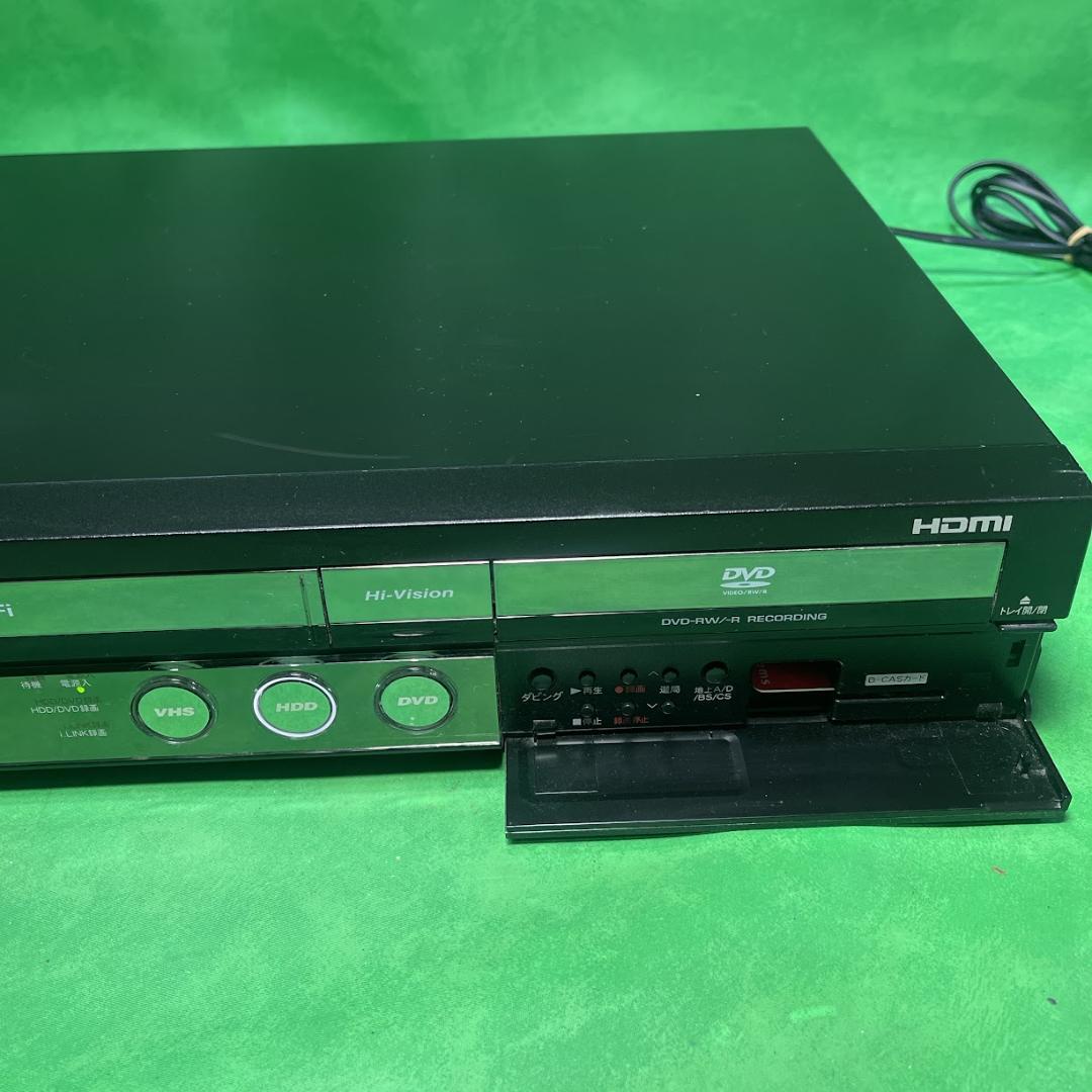 シャープ DV-ACV52　地デジ対応 HDDビデオ一体型DVDレコーダー