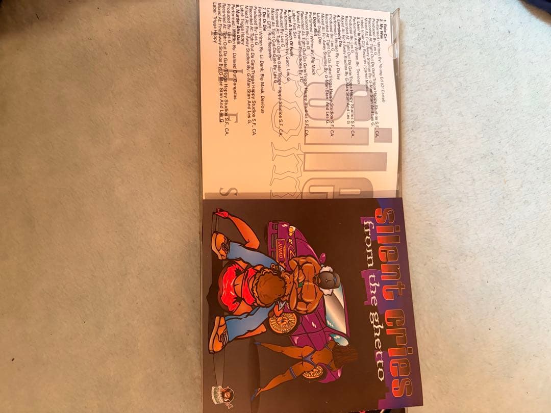 洋楽 Silent Cries From The Ghetto: Soundtrack