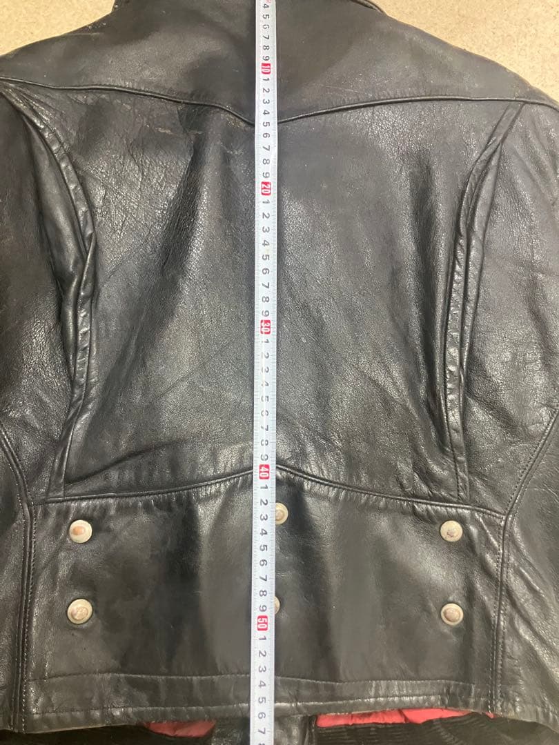 最終値下げビンテージ！50s ヘラクレス Ｄポケ ホースハイド ライダース40