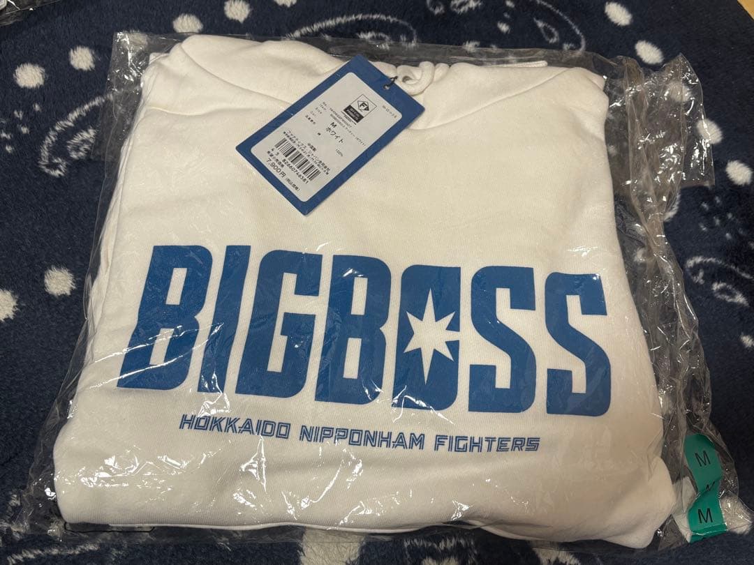 北海道日本ハムファイターズ 新庄剛志 BIGBOSS パーカー M 未開封