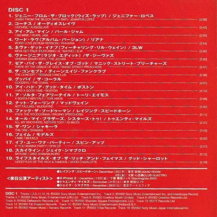 Single Collection December 2002　貴重盤CD