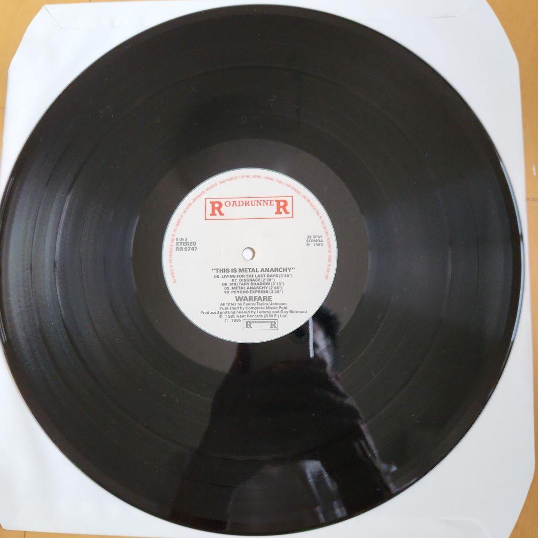 輸入盤 ウォーフェア レコード