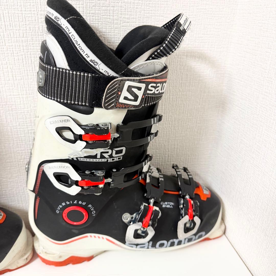 【美品】SALOMONサロモン X Pro 100 スキーブーツ 27