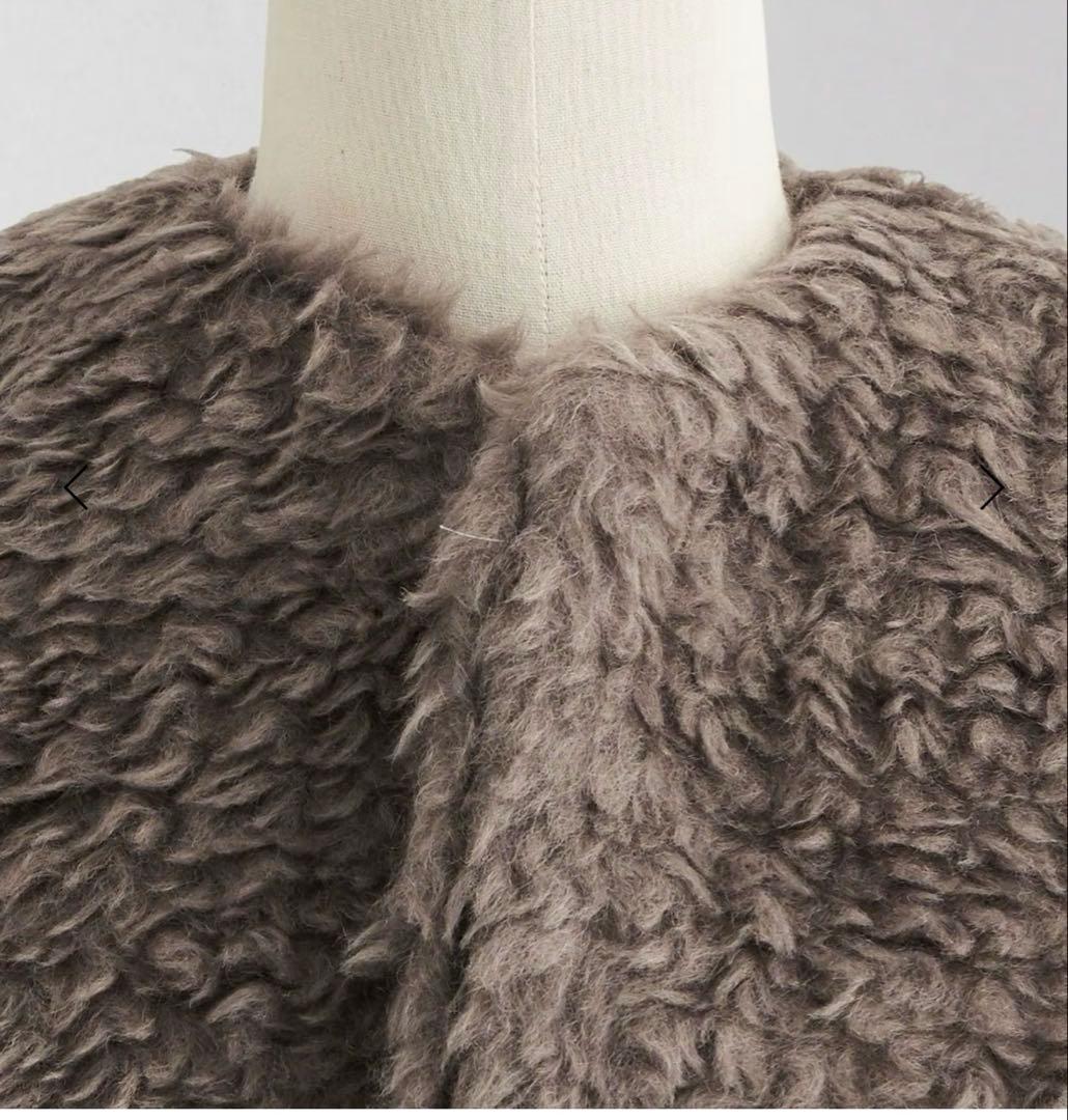 未使用新品＜LOEFF＞シャギー ベスト