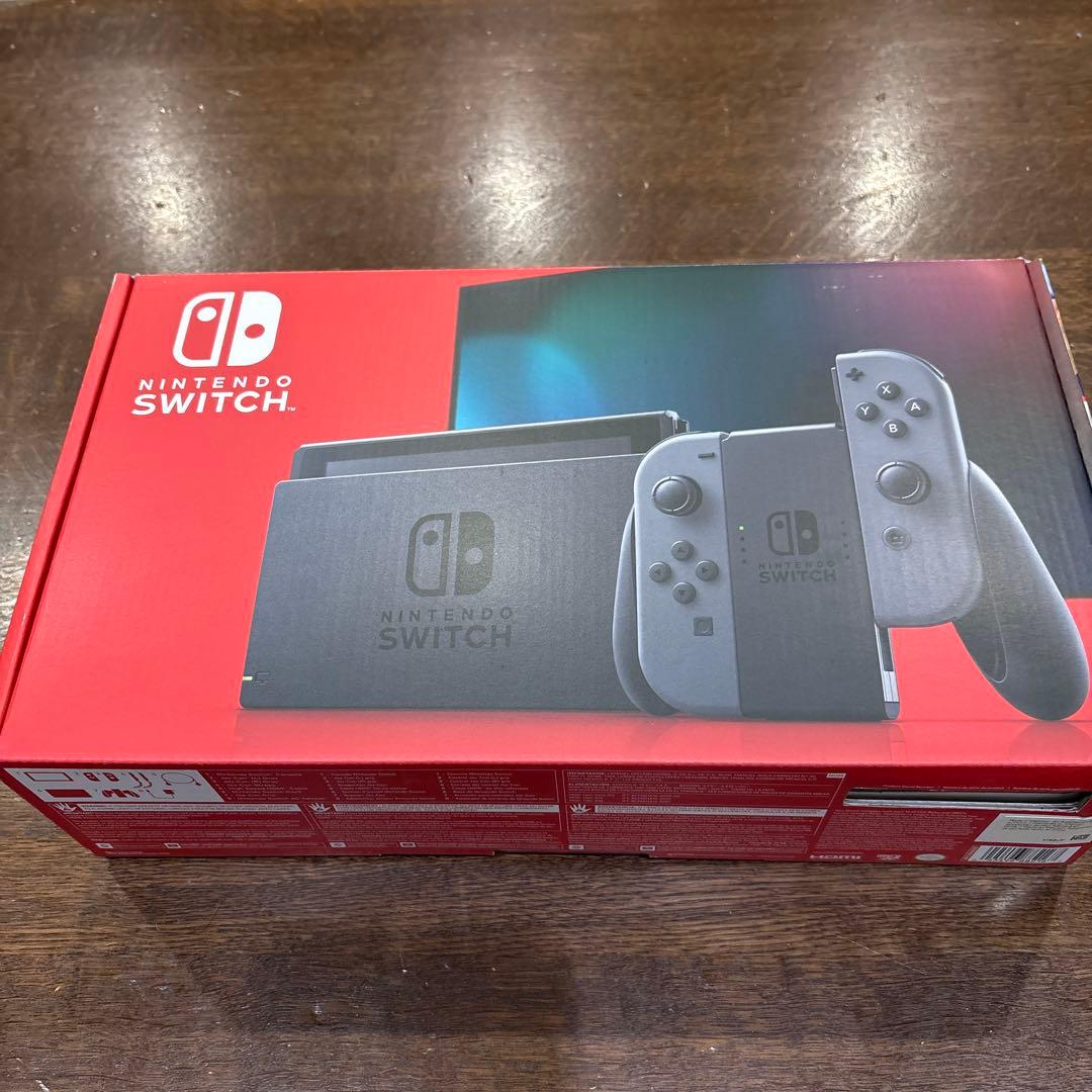 Nintendo switch ニンテンドースイッチ　グレー　美品