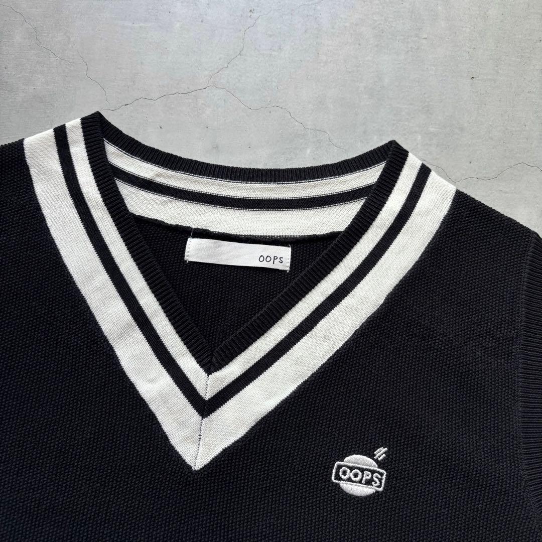【極美品】Sonny Label サニーレーベル OOPS チルデンベストニット