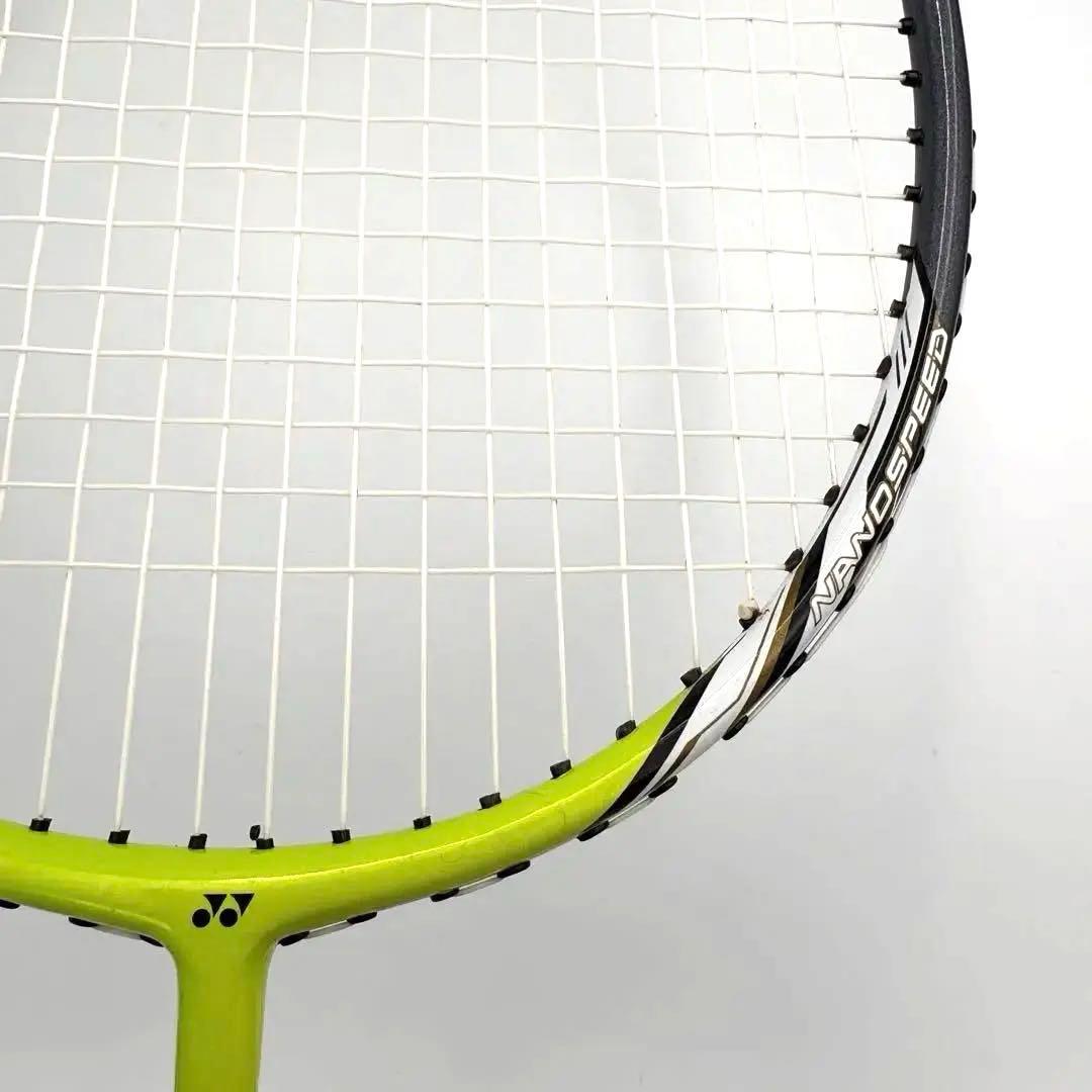美品　ヨネックス　ナノスピード77　バトミントン ラケット　YONEX