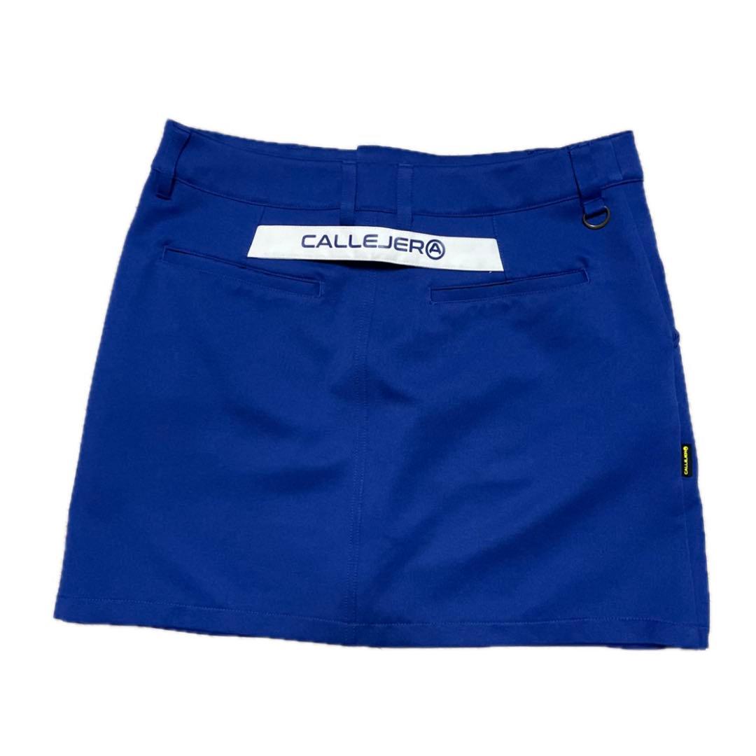 CALLEJER カジェヘラ ゴルフスカート ブルー レディース
