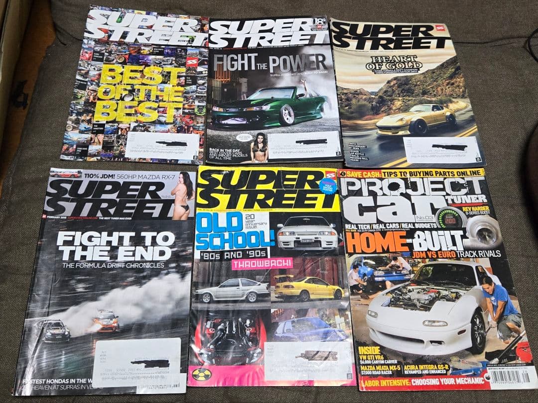 洋書 SUPER STREET 車 JDM USDM スポコン ドリフト