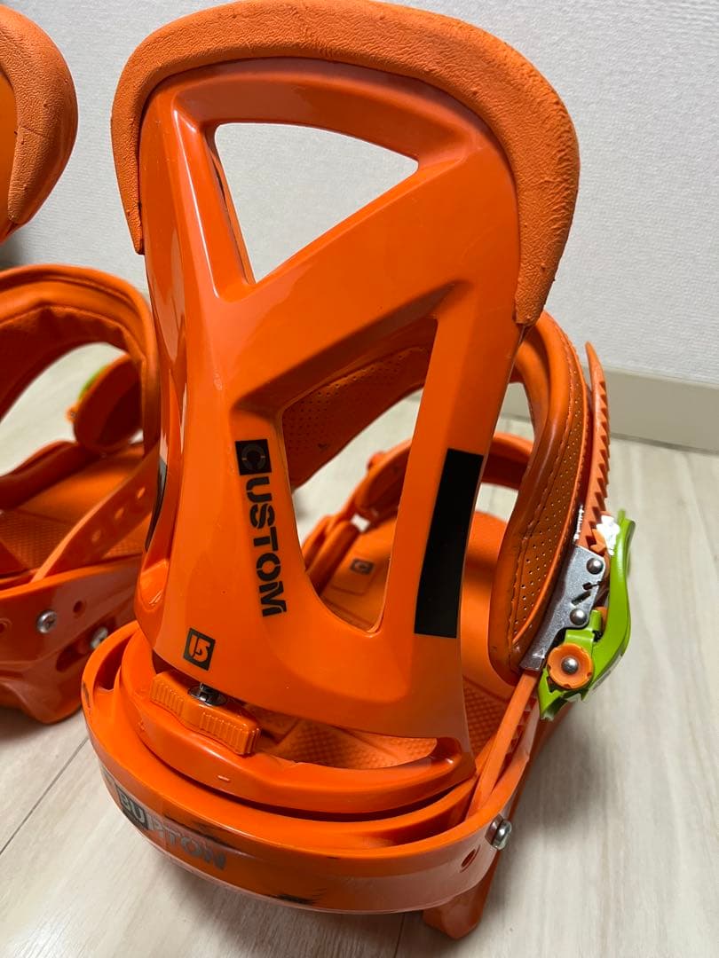 BURTON CUSTOM ビンディング オレンジ