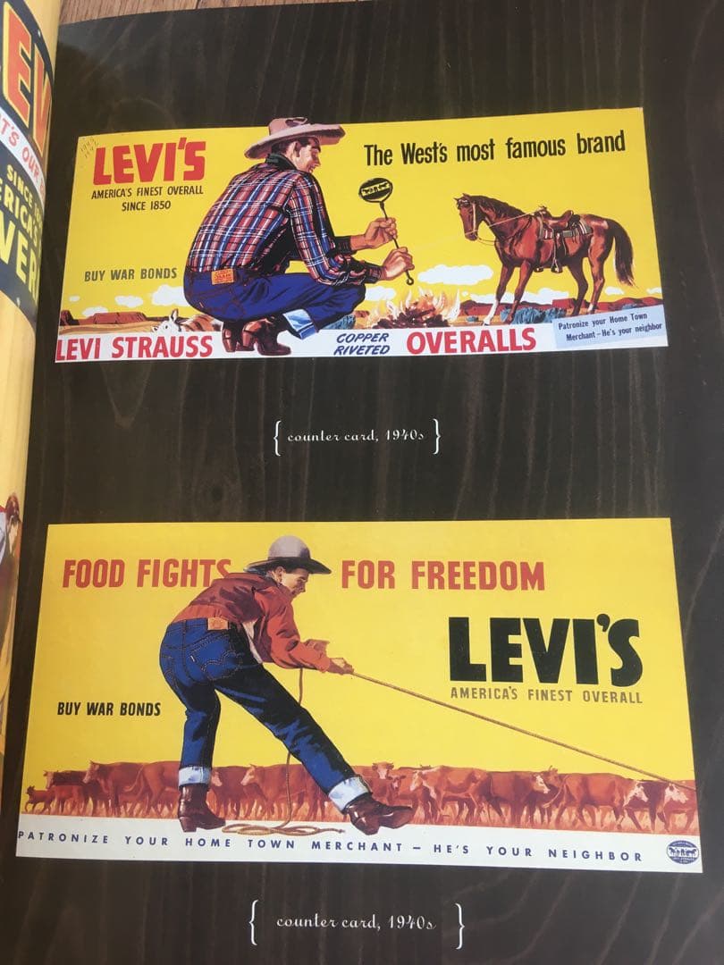 Levi’s 501冊限定　写真集　カタログ