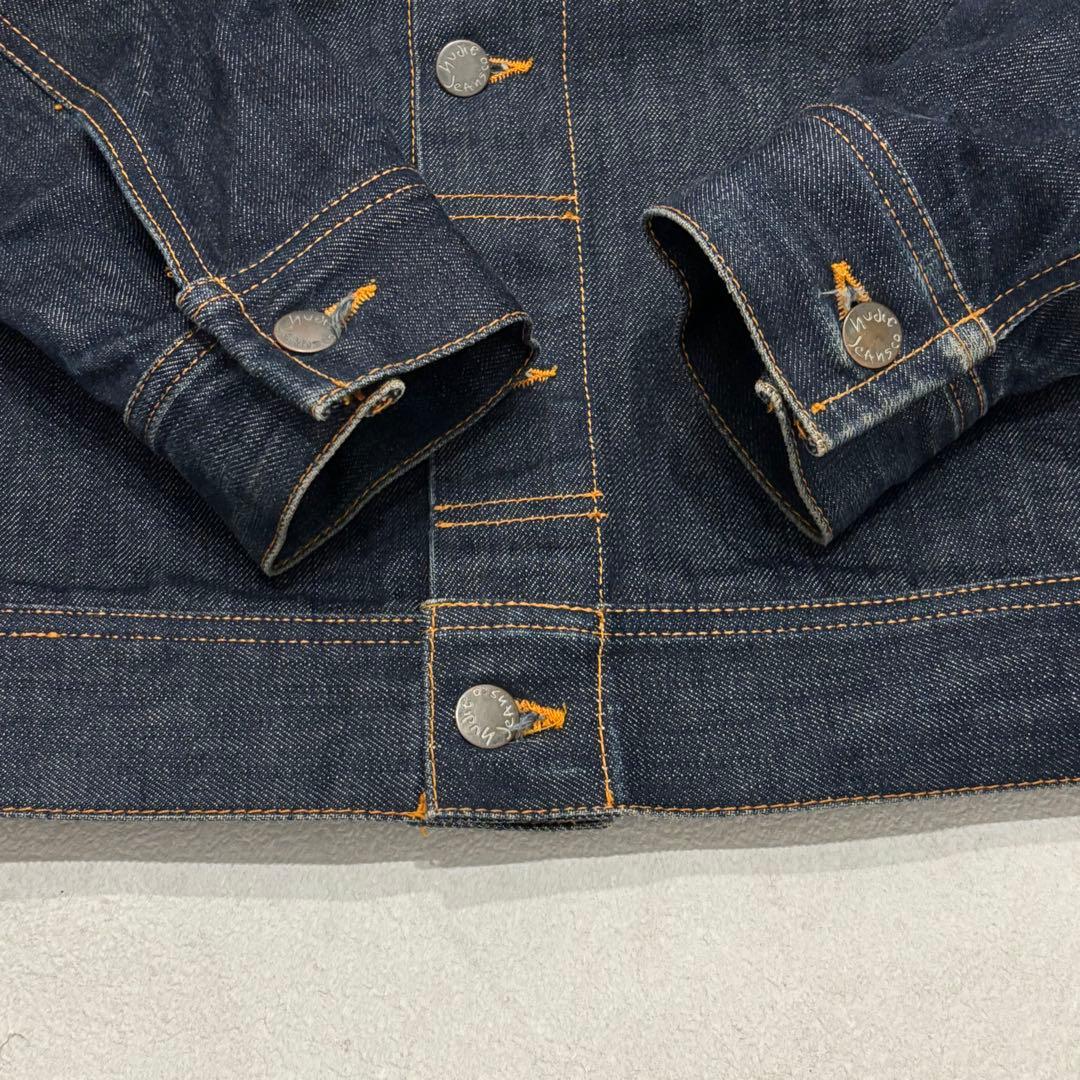 nudie jeans 美品 濃紺 CONNY デニムジャケット gジャン