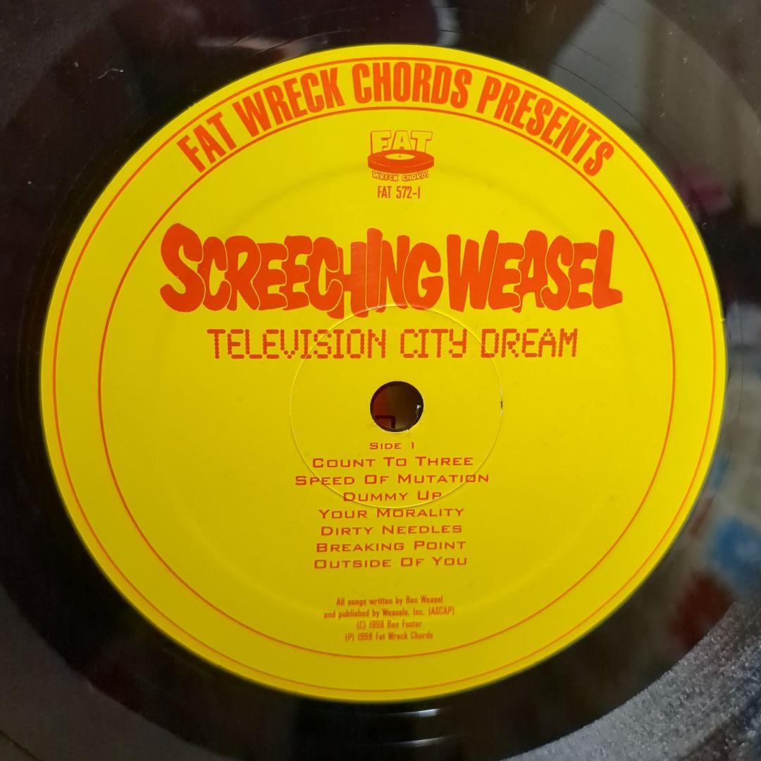 洋楽 SCREECHING WEASEL TELEVISION CITY DREAM