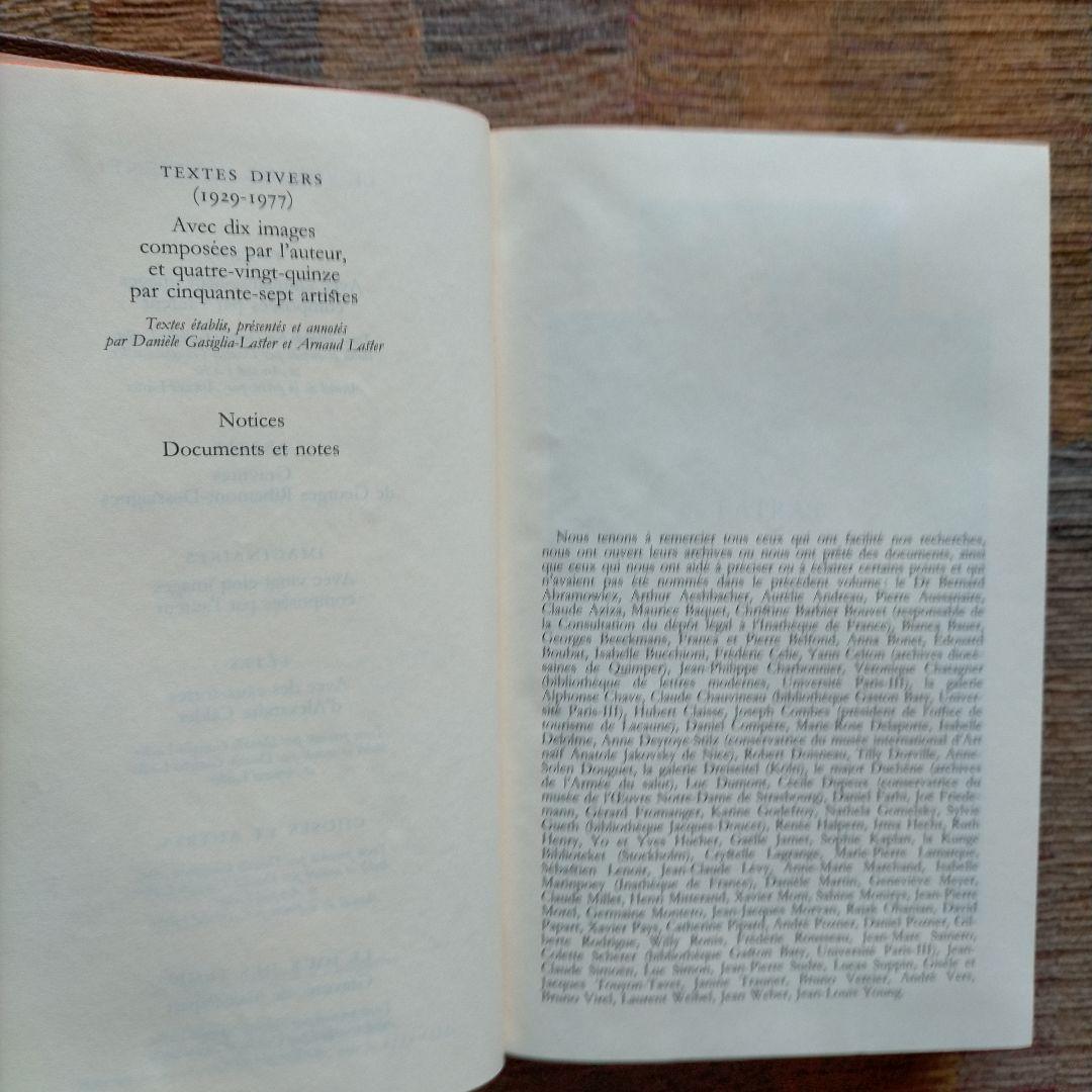 Jacques Prevert Oevres Completes I,II 2冊
