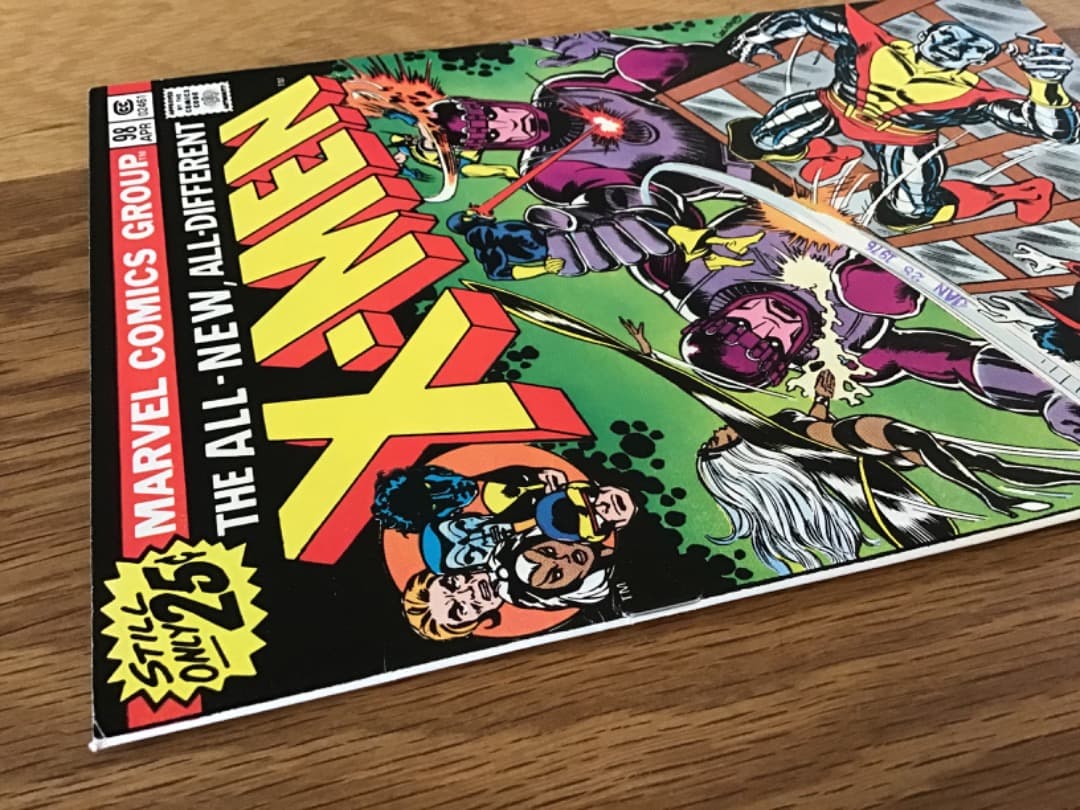X-men #98 センチネル登場❗️1976年出版　アメコミリーフ