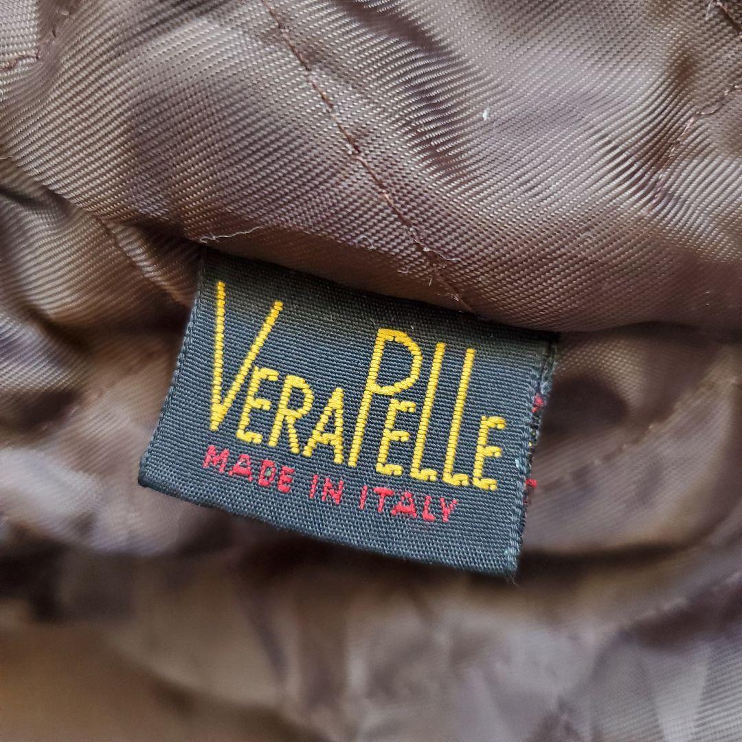 イタリア製 ファイヤーマンジャケット レザー 本革 ビンテージ XL