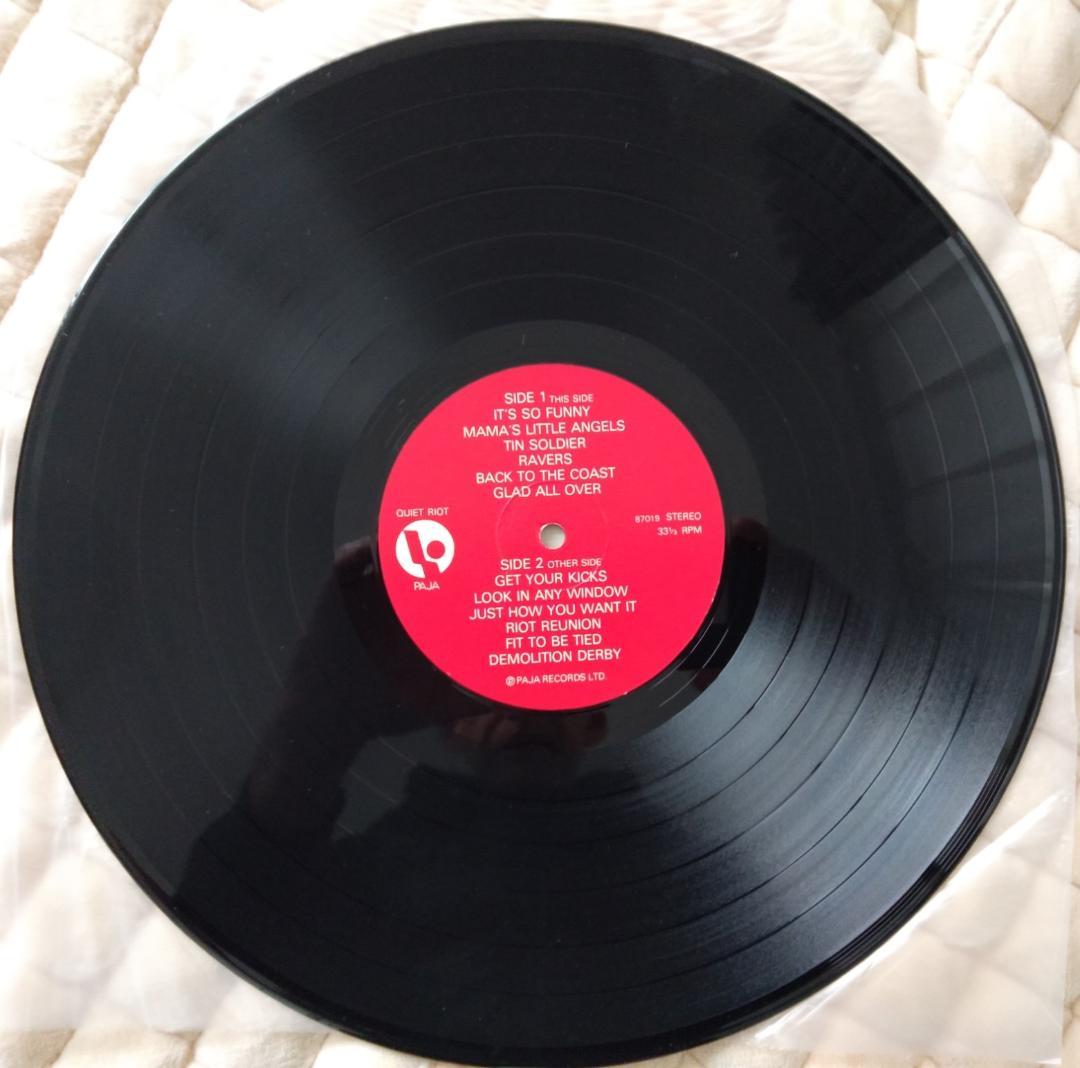 洋楽 Quiet Riot LP (1984 UK) Randy Rhoads