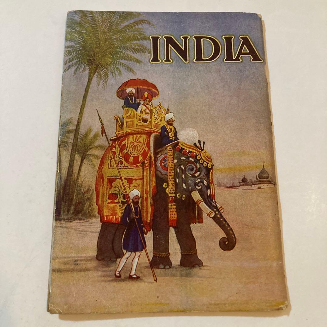 地図・旅行ガイド Cook's and Wagon's lits INDIA 1931-32