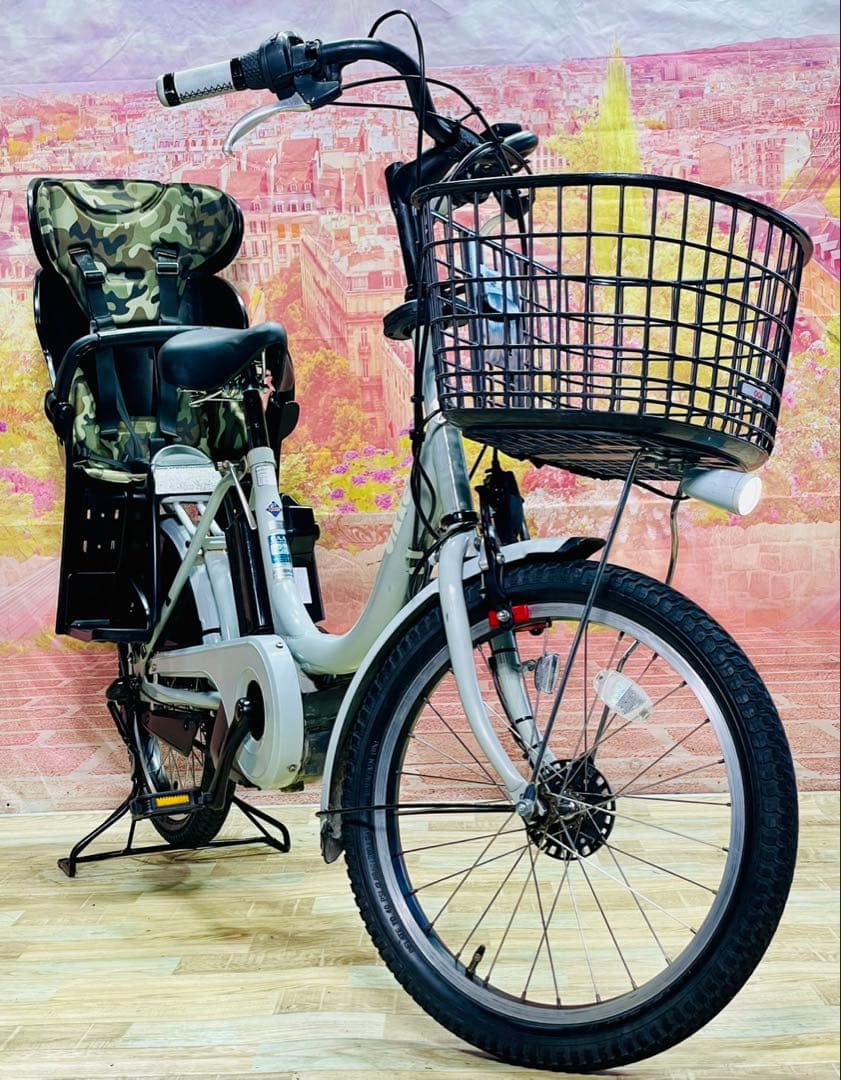 ZK3757 電動自転車 ブリヂストン bikke 子供乗せ 20インチ