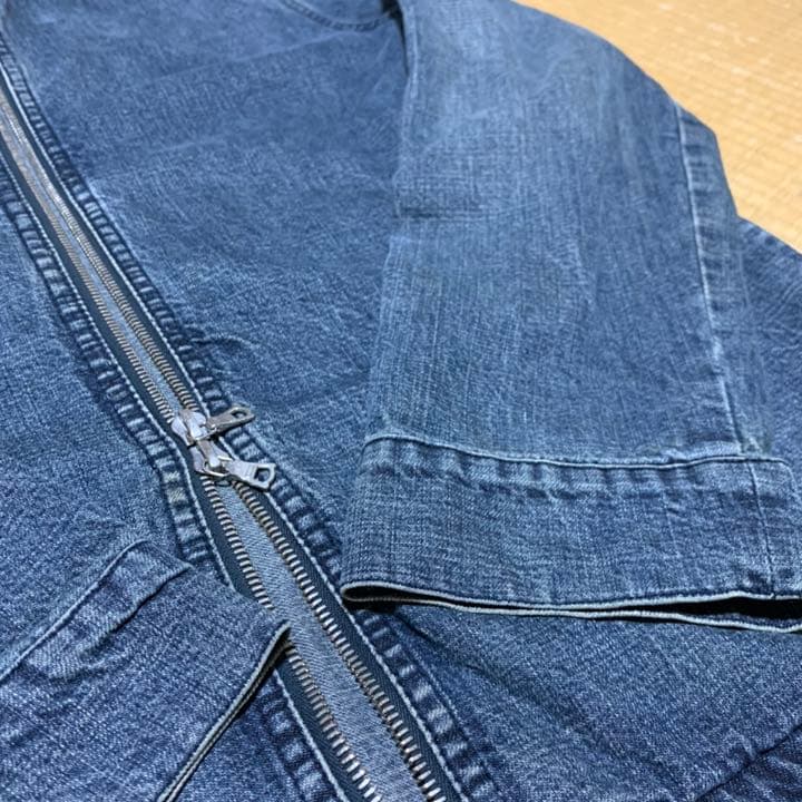 3*n様 90s' A.P.C. Denim single riders jac