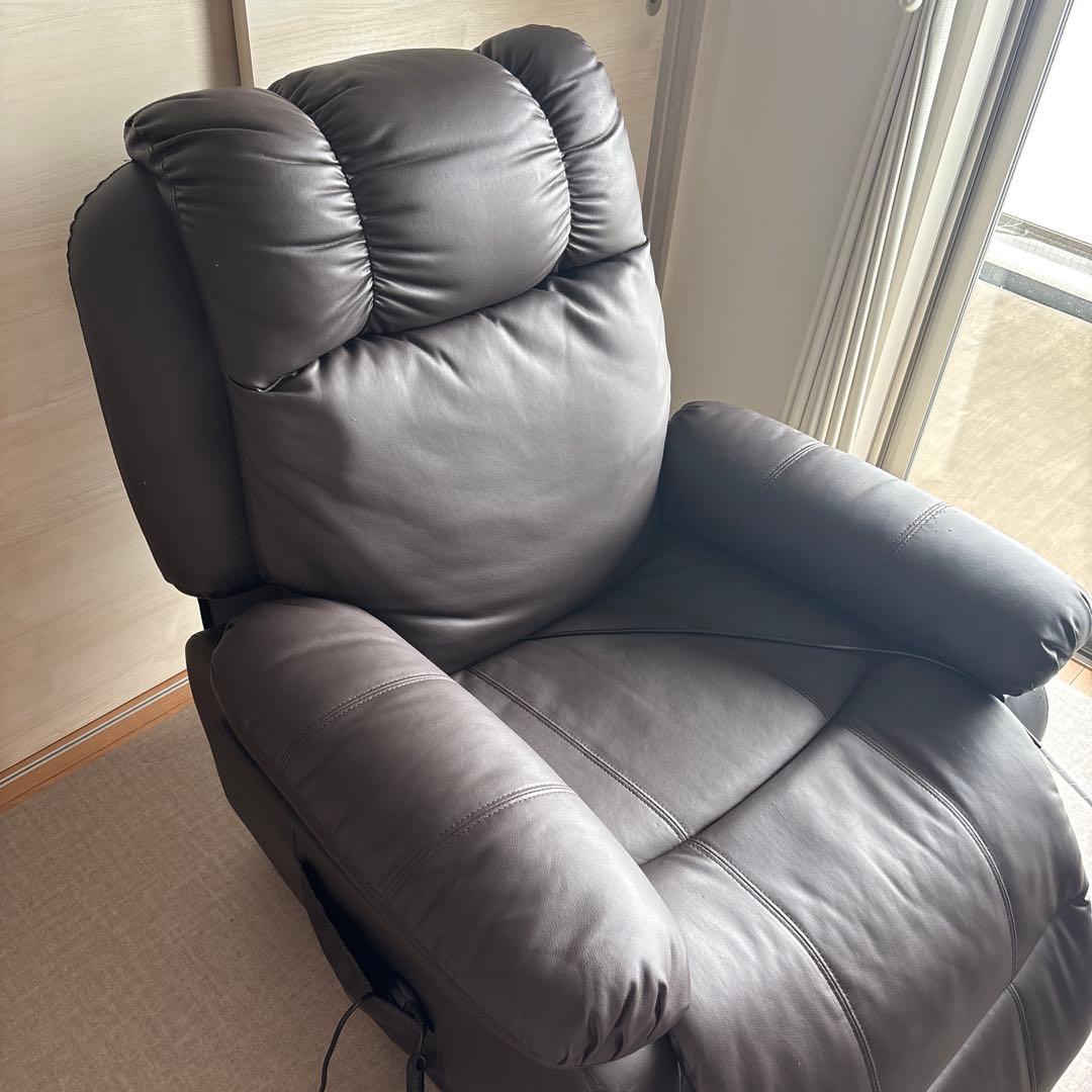 毎日500円値引【 未稼働・美品 】 シフォンジュニア　電動リクライニングチェア