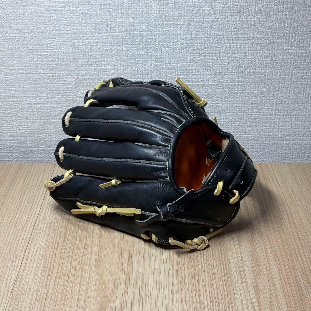ZETTプロステイタス硬式 内野手用 紐色変更可能 源田モデル