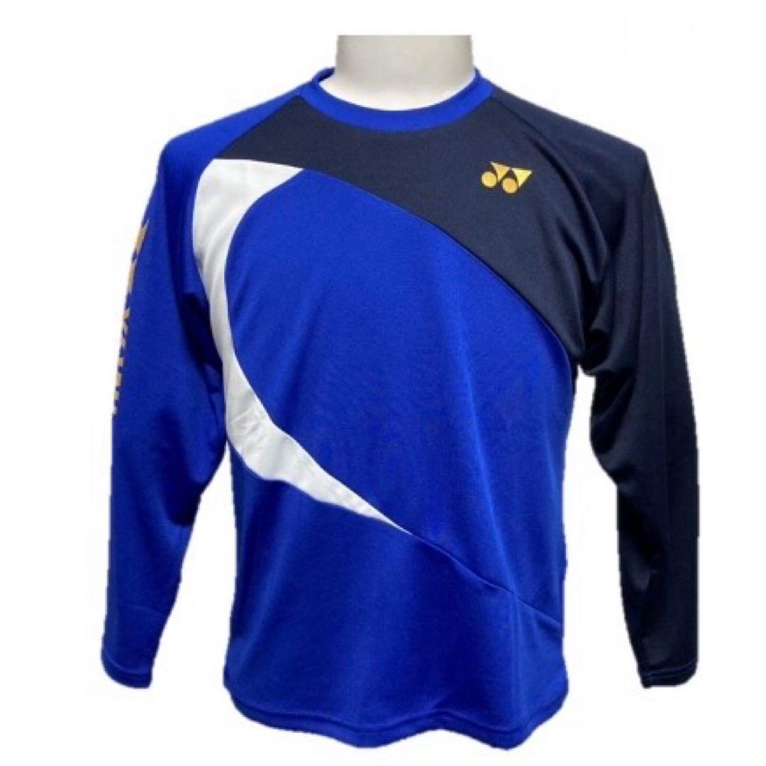 ✨ラスト1 新品 未使用✨YONEX ユニ ロングスリーブ Tシャツ ブルー　M