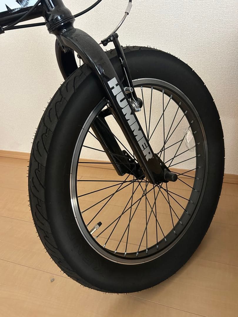 HUMMER 折りたたみ自転車 黒