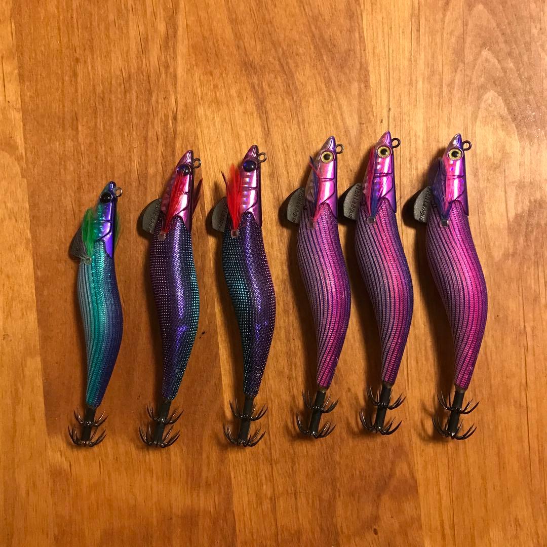 フィッシュリーグ ダートマックス3.5号 3号 6個セット ( 魔女クロス )