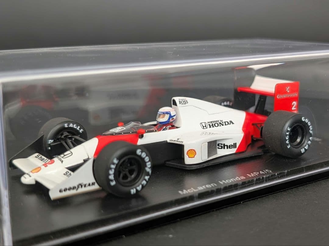 【どや！】ES特注 1/43 マクラーレンホンダMP4/5 プロスト