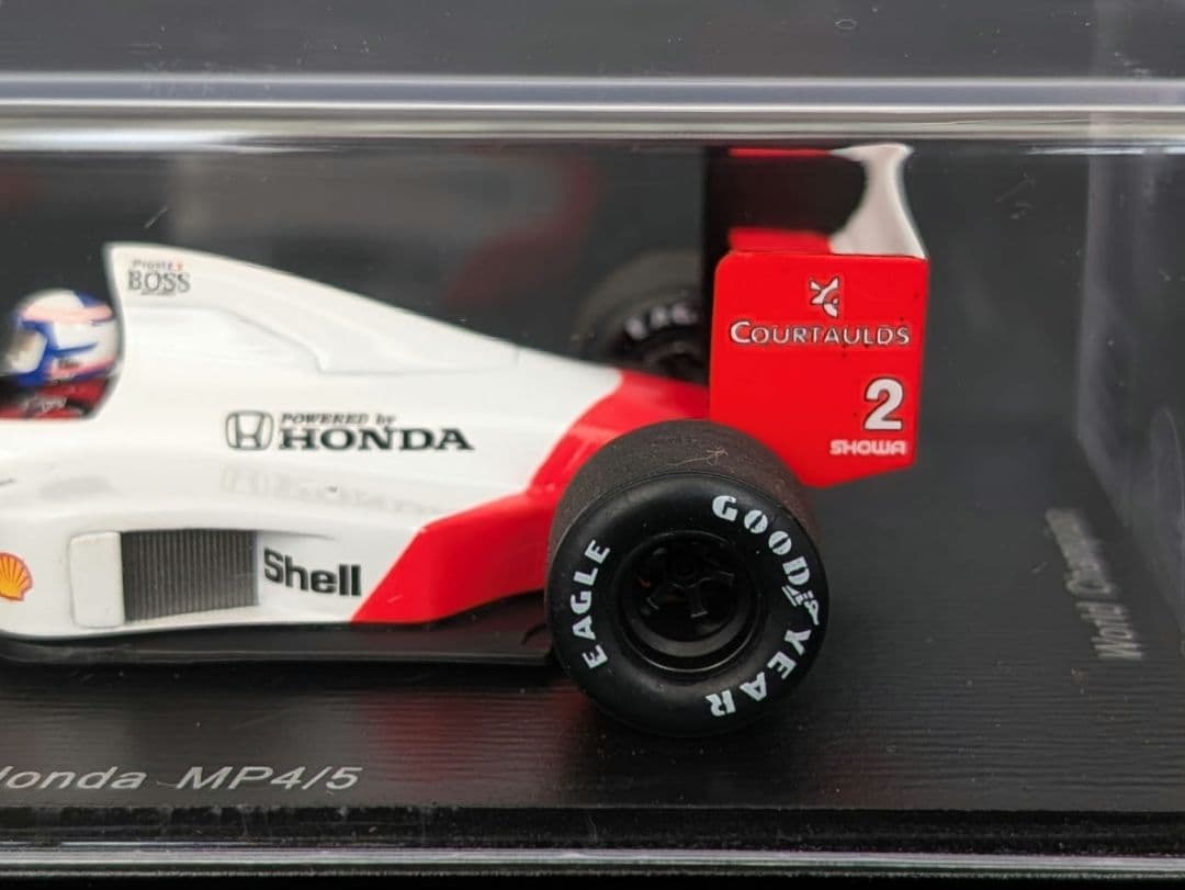 【どや！】ES特注 1/43 マクラーレンホンダMP4/5 プロスト