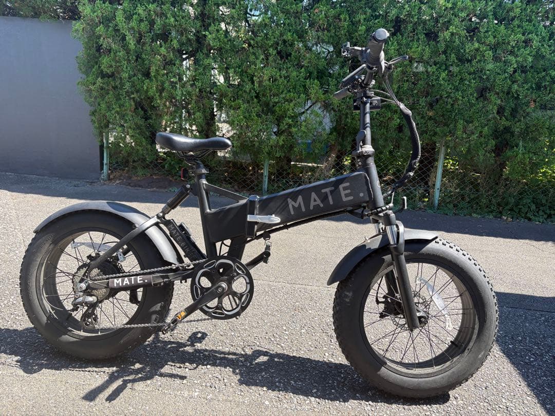 MATE. X 電動アシスト自転車 20インチ ブラック