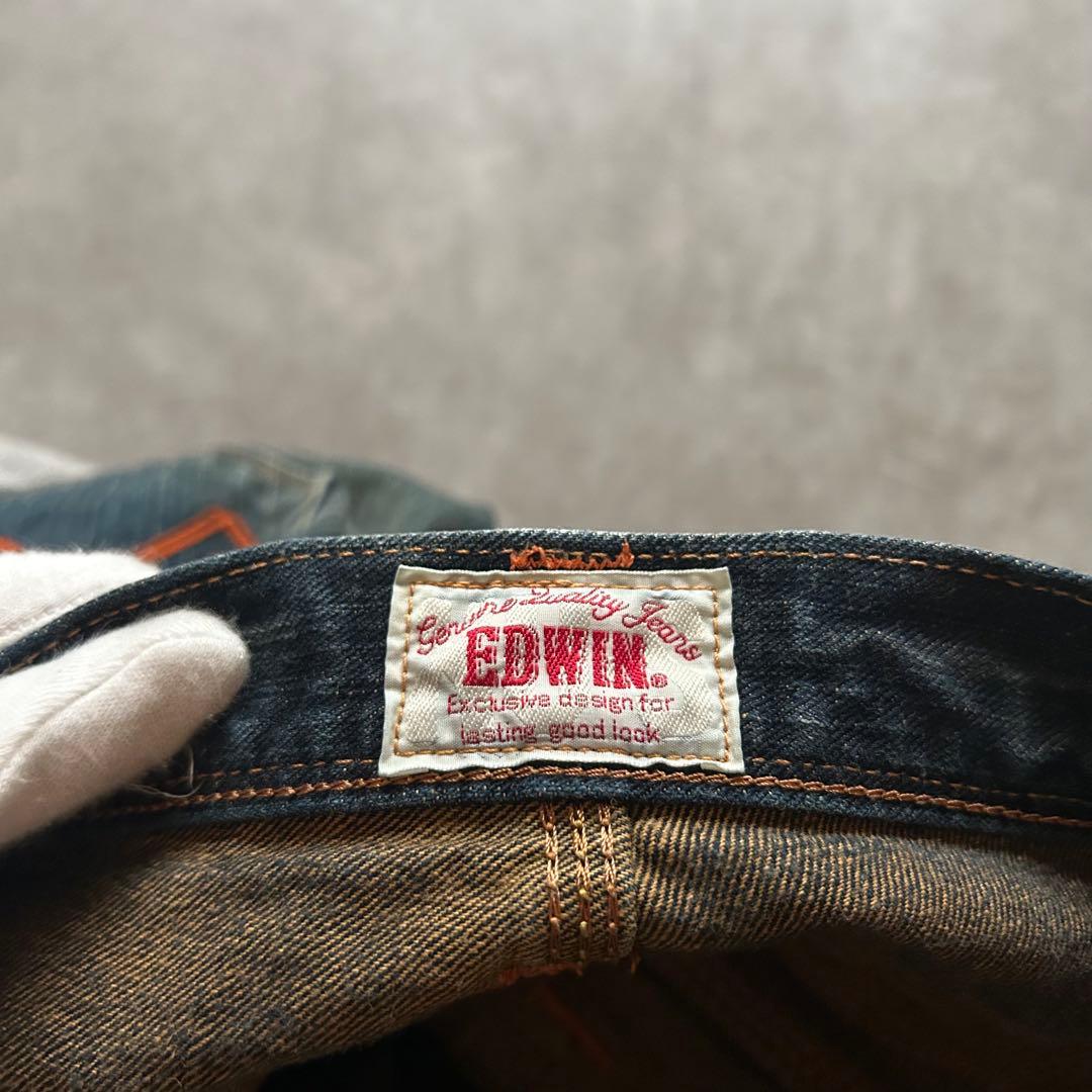 パンツ archive grunge edwin fade denim pants